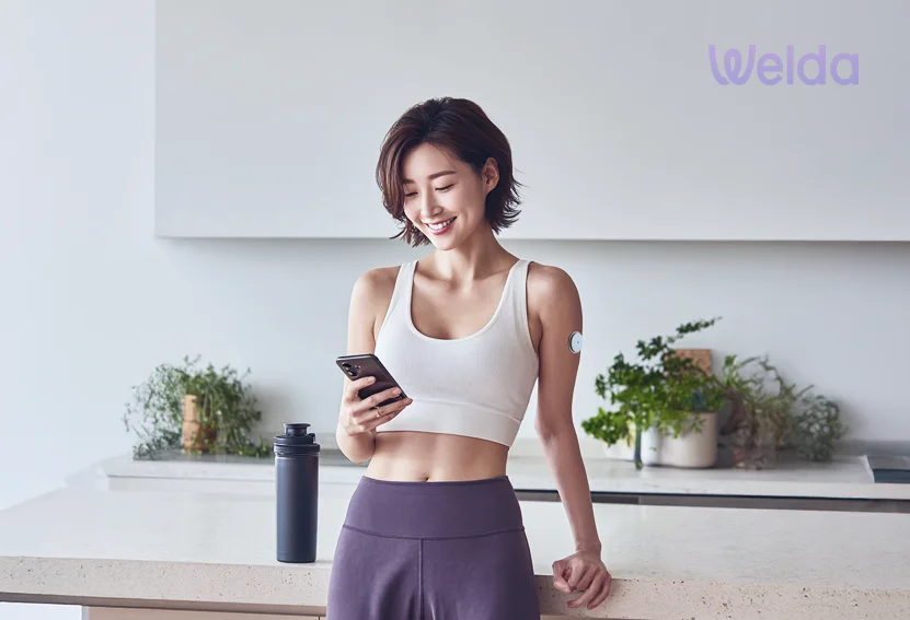 내 몸에서 일어나는 일을 실시간으로 확인할 수 있다면 어떨까요? 웰다는 혈당 데이터로 임직원의 건강을 가장 정확하게 관리합니다.